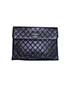 Quilted Envelope Clutch, front view